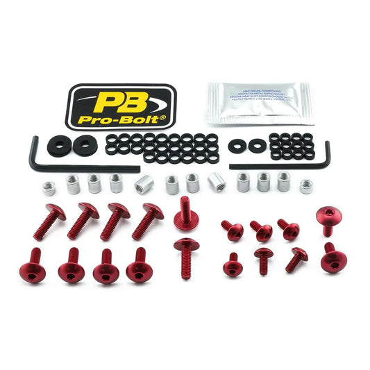 PRO BOLT Aluminium Fairing Bolt Kit för Suzuki bild 1 PMMEDIA:3020067277b943af
