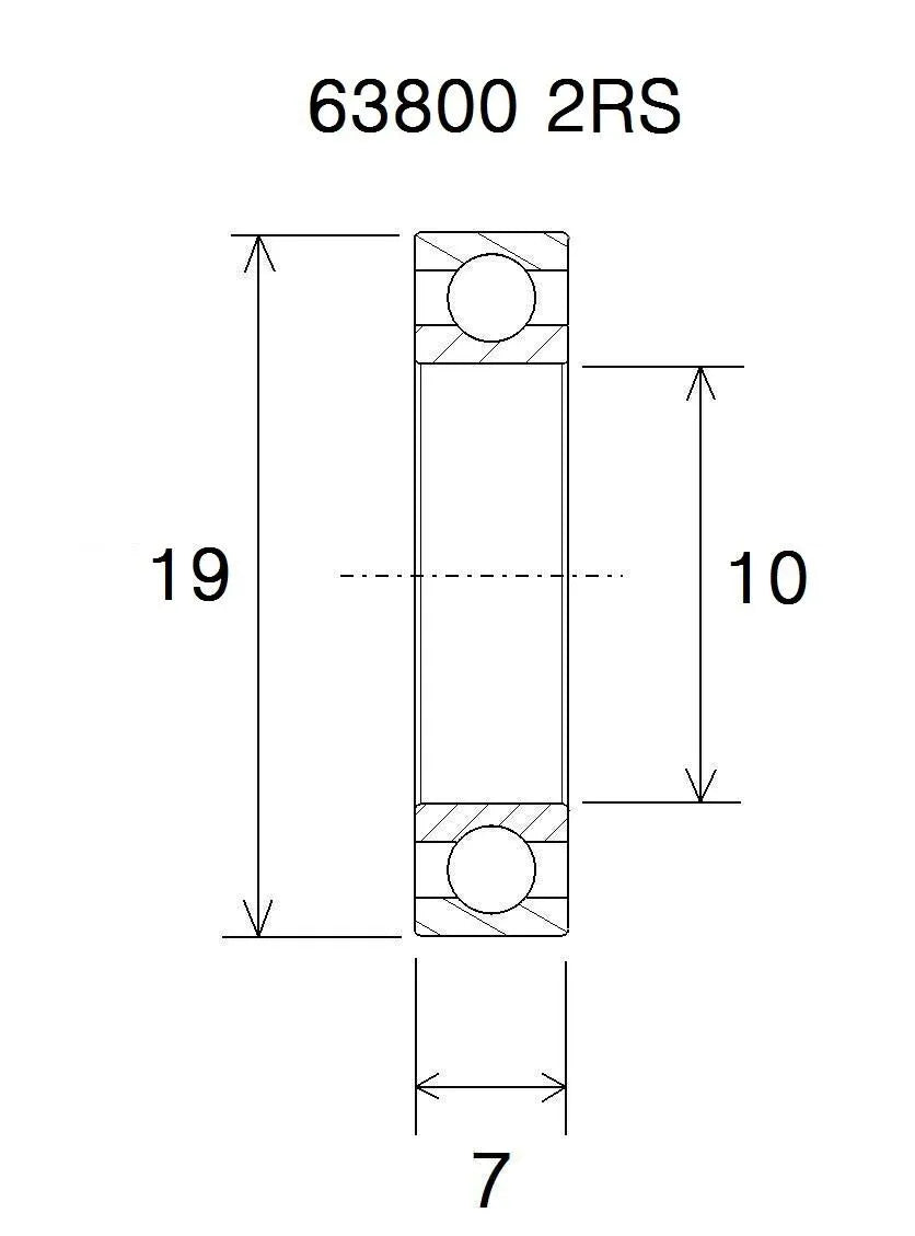 BLACK BEARING Max Lager 10x19x7mm bild 1 PMMEDIA:893080b14e329156
