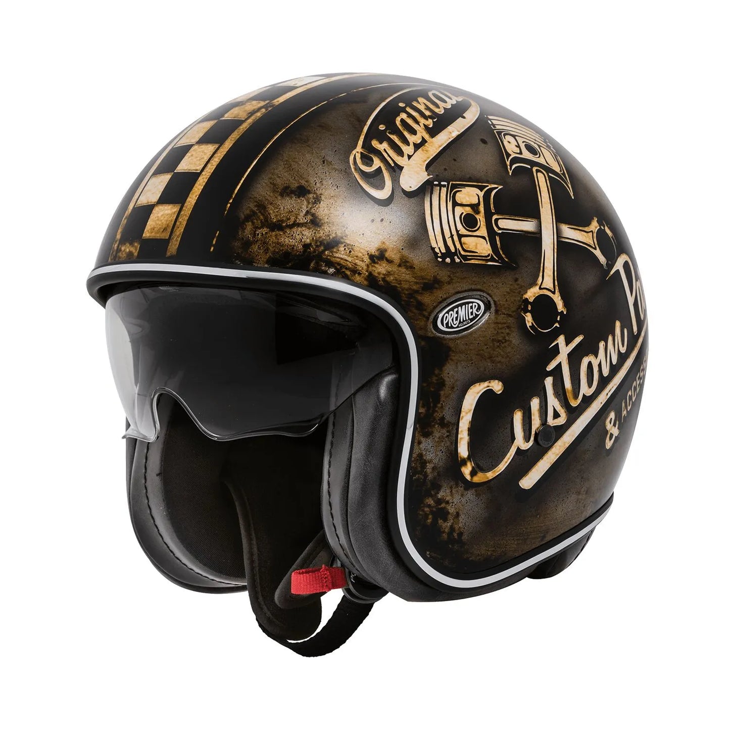 Premier Helmets Vintage OP 9 Öppen hjälm vuxen bild 1 PMMEDIA:5688e6df75caef57