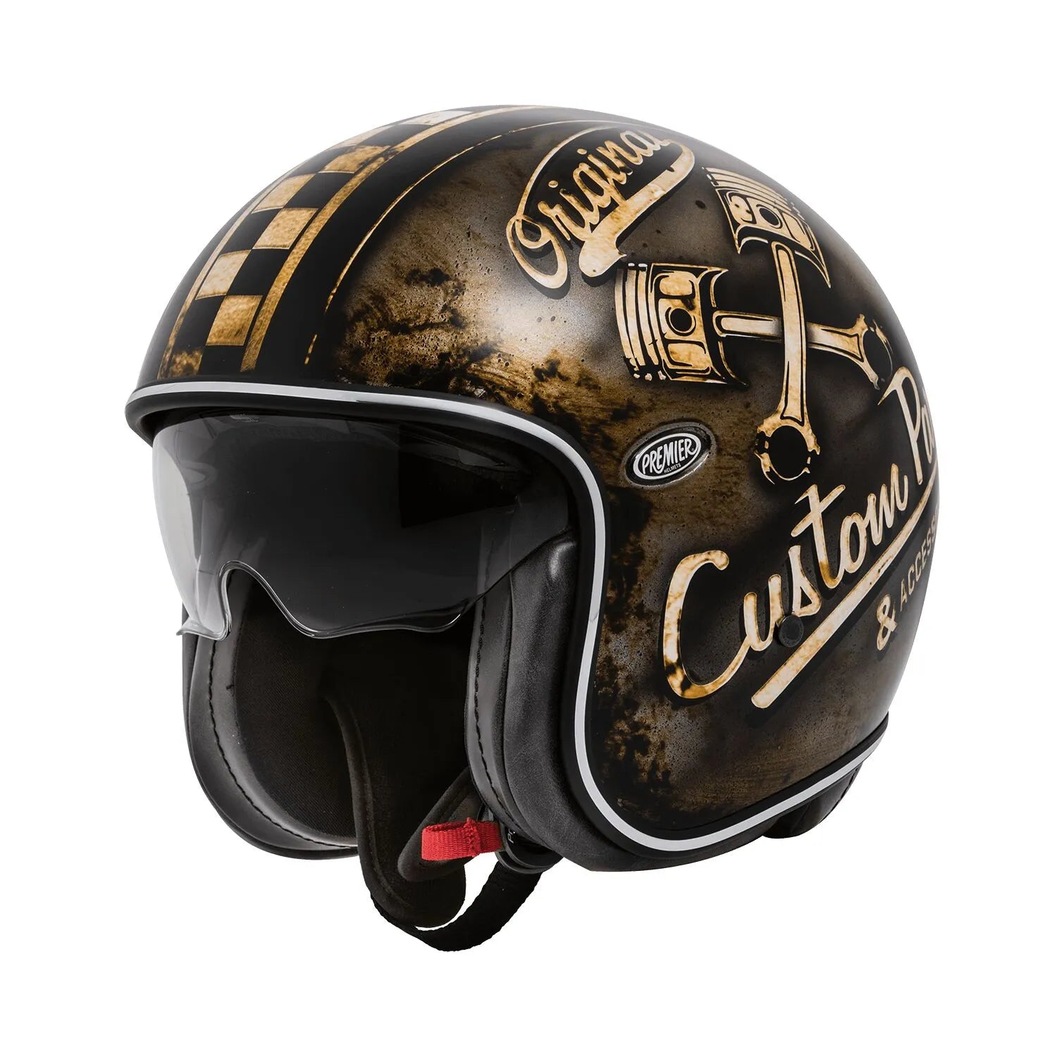 Premier Helmets Vintage OP 9 Öppen hjälm vuxen bild 1 PMMEDIA:5688e6df75caef57