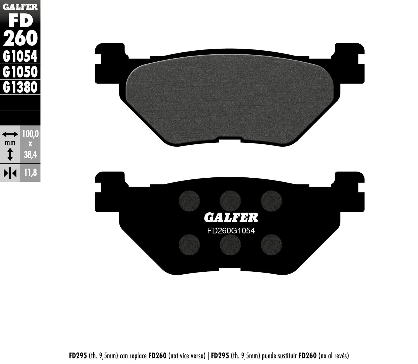 GALFER Semi-Metallic Bromsbelägg bild 1 PMMEDIA:25ff46f1f4f88e5a