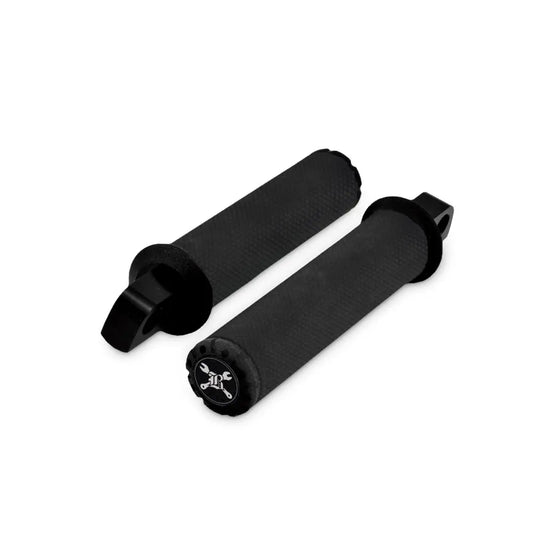 BURLY BRAND Fotpinnar Set Hawk Universal CNC-svarvade Svarta bild 1 PMMEDIA:ee27e03d5484aa3a