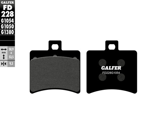 GALFER Semi-Metallic Bromsbelägg bild 1 PMMEDIA:1f1463ebda51450b