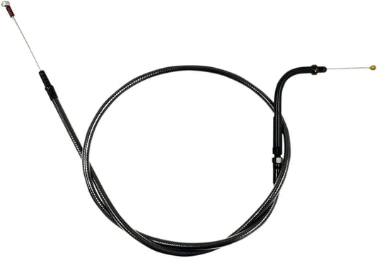 LA CHOPPERS Midnight Flätad Idle-kabel för Styre bild 1 PMMEDIA:e3122c09d3a9c915