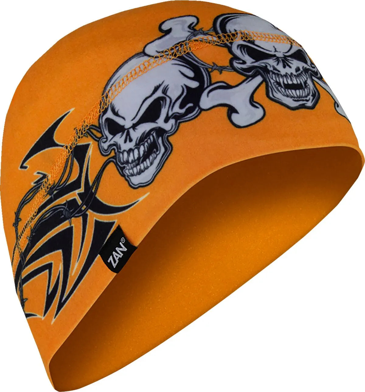 ZAN HEADGEAR SportFlex® Beanie med Tribal Skull bild 1 PMMEDIA:c7849ce7f2eda998