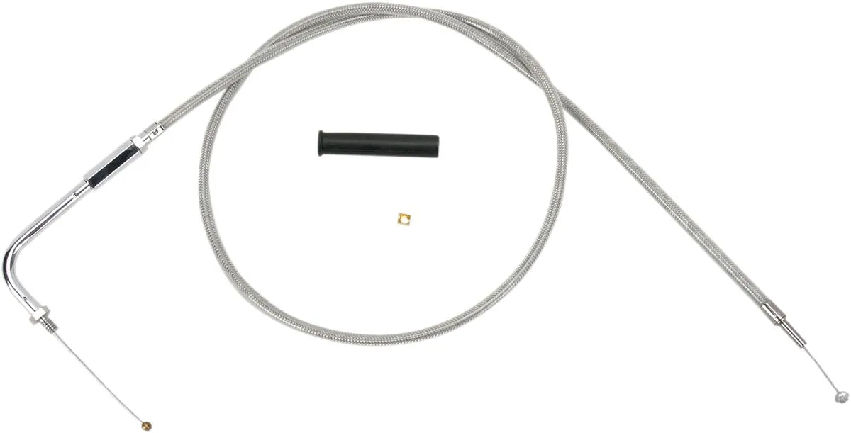 Drag Specialties Stainless Braided Throttle Cable Gasvajrar bild 7 PMMEDIA:4efbde8402ef57eb