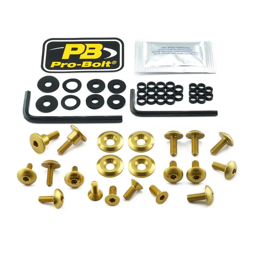 PRO BOLT Aluminium Fairing Bolt Kit för Suzuki bild 1 PMMEDIA:af5a9ff4ee674105