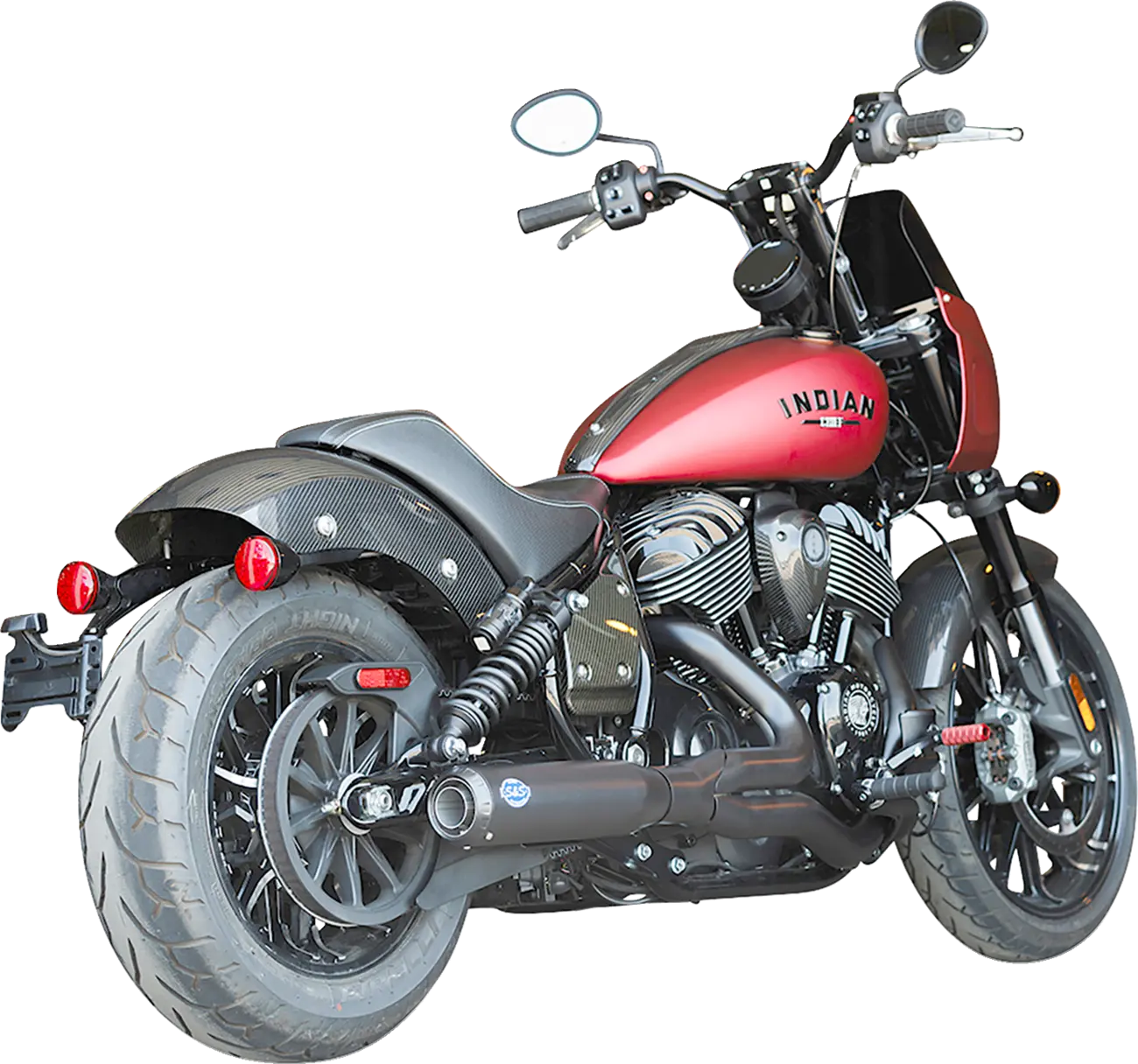 S S Cycle 2-into-1 Qualifier Exhaust System Kompletta avgassystem Street bild 2 PMMEDIA:b423cc2b0fcd7fc1
