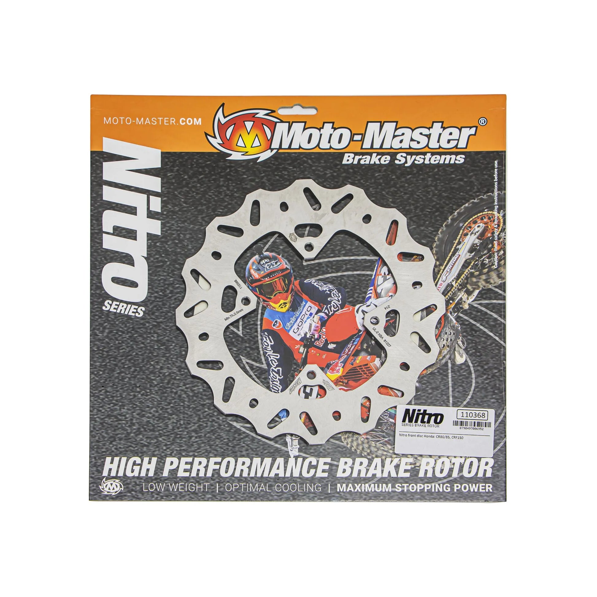 MOTO-MASTER Nitro Fram Bromsskiva bild 2 PMMEDIA:2b6f9f8dce24e679