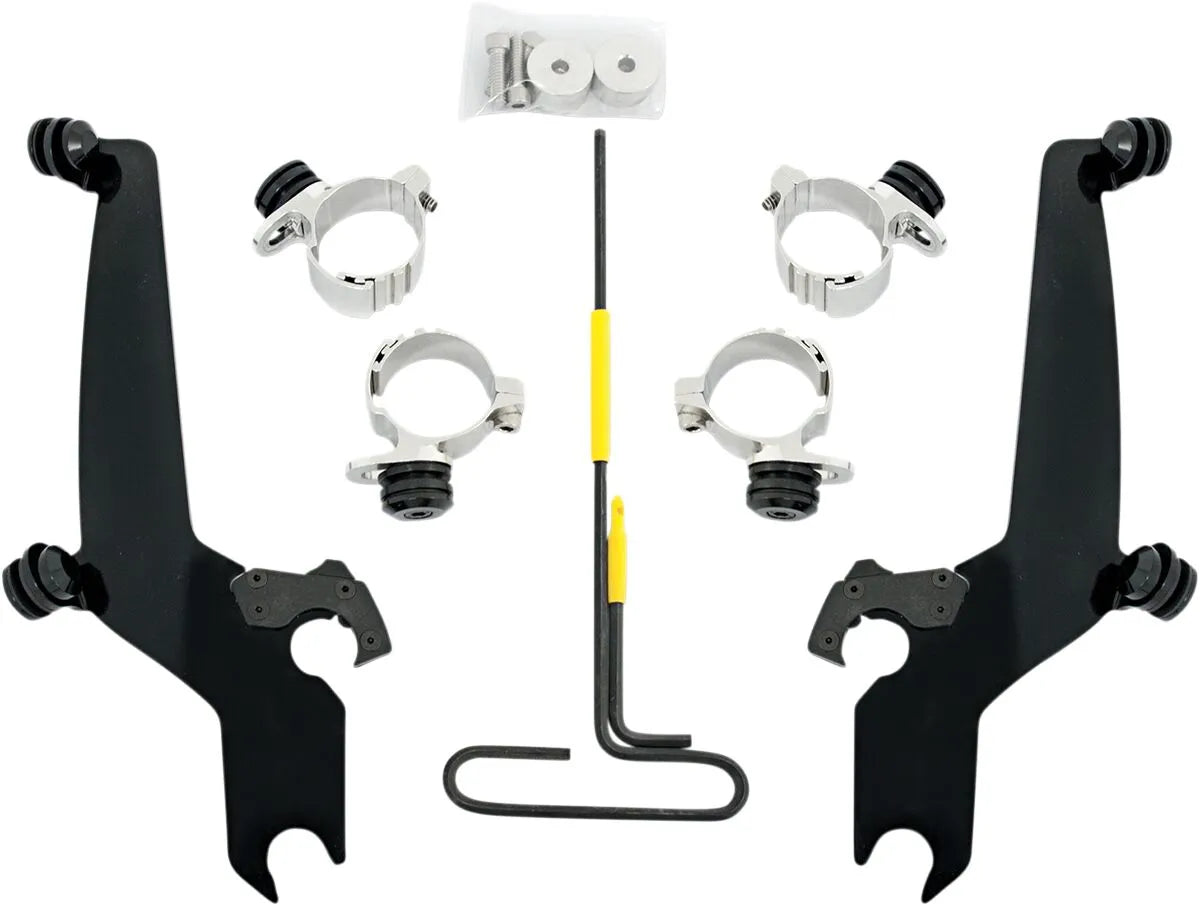 Memphis Shades Metric No-Tool Trigger-Lock Mount Kit for Sportshield Fästdelar & kit för vindrutor bild 6 PMMEDIA:20962a8da71a0dd4