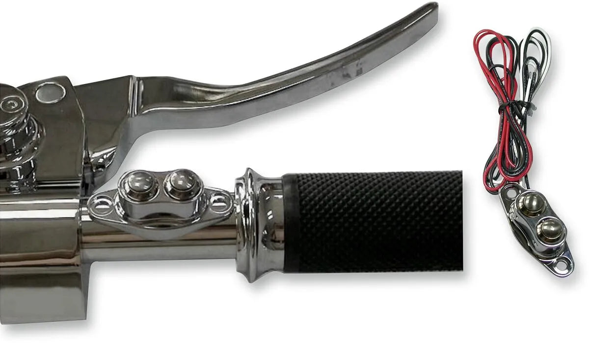 Drag Specialties Duet Handlebar Switch Kit Strömbrytare & hus bild 3 PMMEDIA:ffeebb68aece3f17