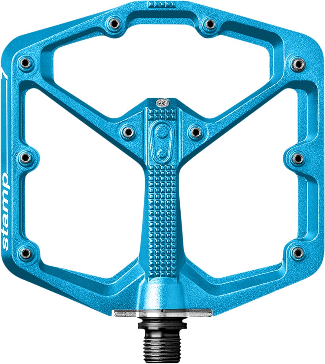 CRANKBROTHERS PEDAL STAMP 7 LG EBLU