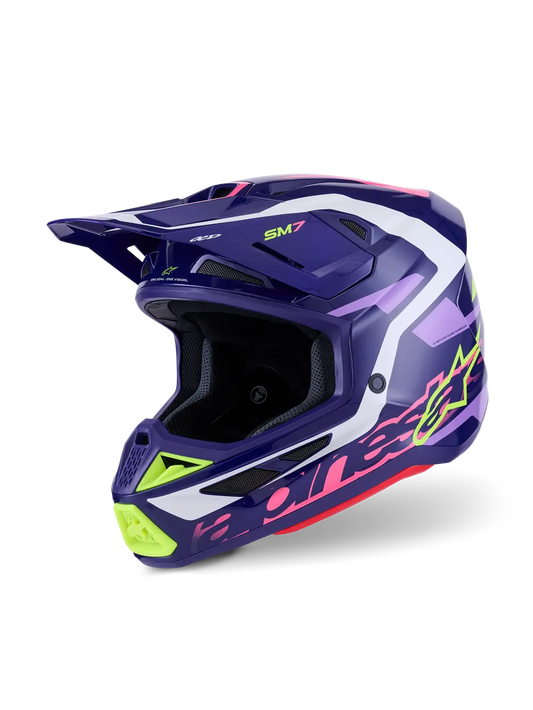Alpinestars(Mx) S-M7 Deed Offroadhjälm integral vuxen bild 2 PMMEDIA:1437225567595c08