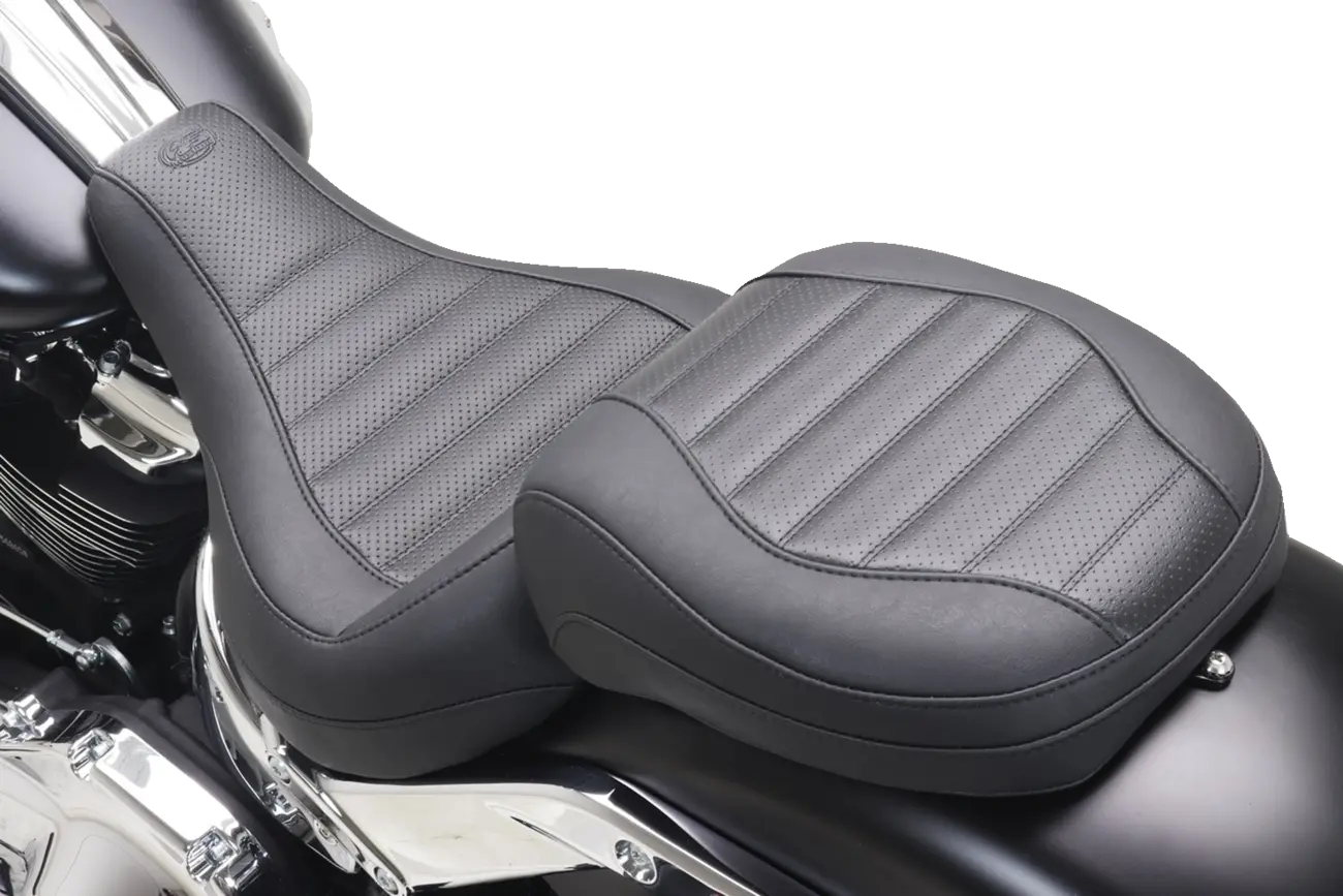 Mustang Max Profile Passenger Touring Seat Sadlar Harley Softail bild 10 PMMEDIA:b844c8e4a143bfc5