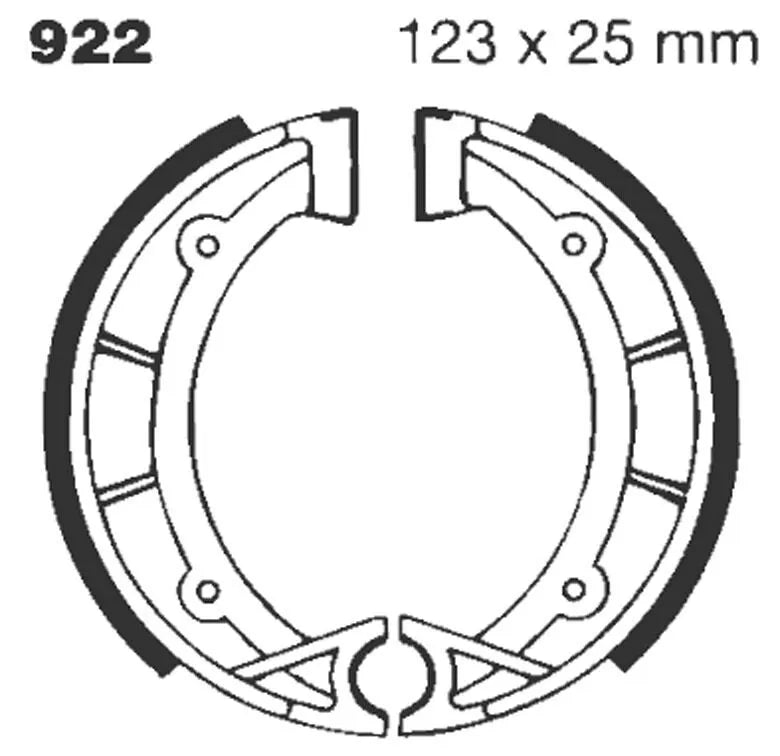 Ebc Standard Brake Bromsbackar bild 1 PMMEDIA:8b6f42bd1b93eccd