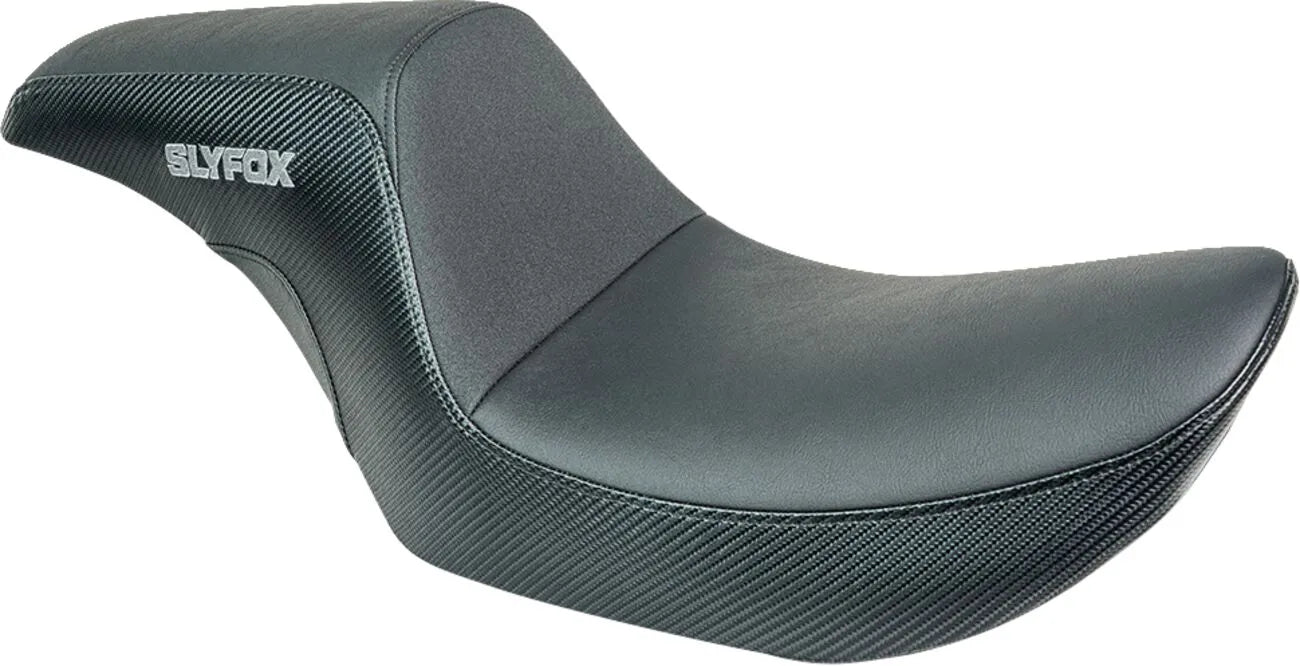 Slyfox The Drifter Seat Sadlar Harley FX/FL bild 2 PMMEDIA:f45c735b2c7fa21e