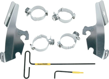 Memphis Shades Metric Windshield Trigger-Lock Complete Mount Kit Fästdelar & kit för vindrutor bild 3 PMMEDIA:005622ba78d0bcaa