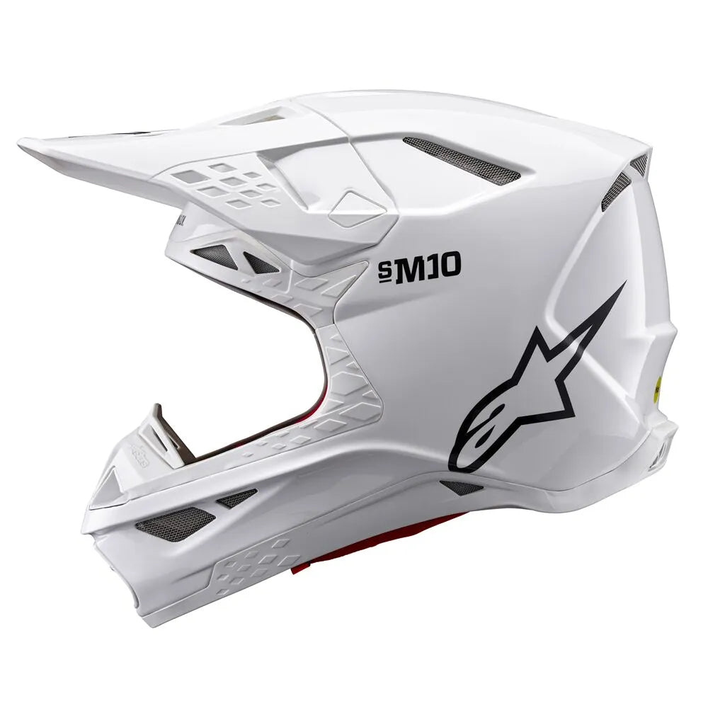 Alpinestars(Mx) Supertech M10 Solid Offroadhjälm integral vuxen bild 6 PMMEDIA:d79d78020720c282