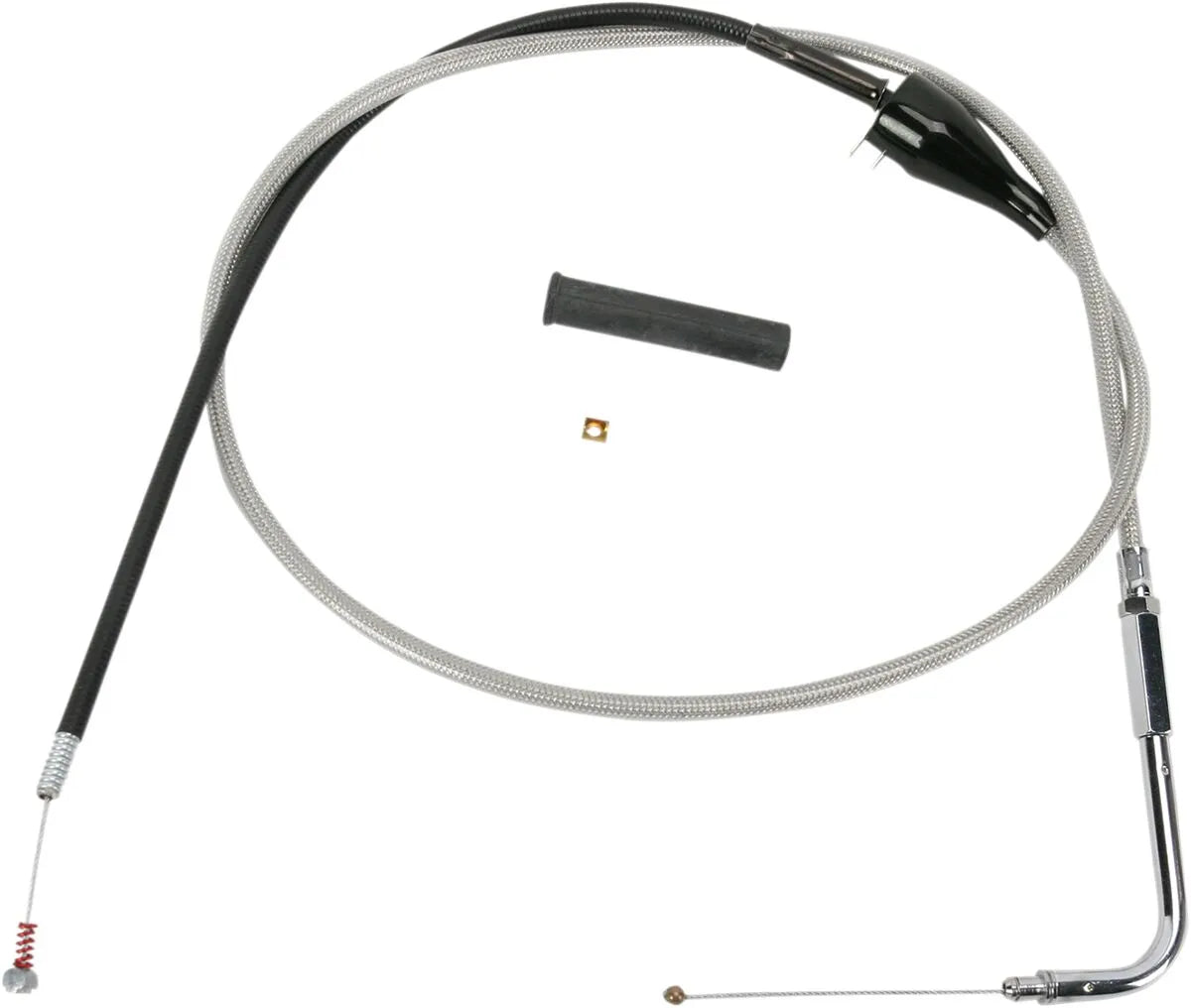 Drag Specialties Stainless Braided Idle Cable Tomgångskablar bild 4 PMMEDIA:9f1f65b1d55d6a59