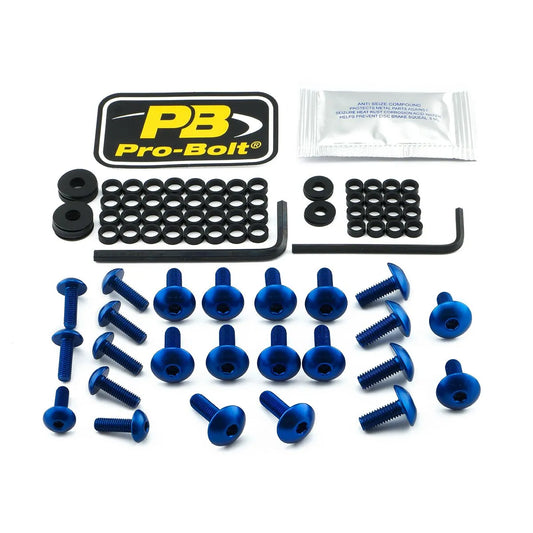 PRO BOLT Aluminium Fairing Bolt Kit för Honda blå bild 1 PMMEDIA:e32376ac2b634ec8