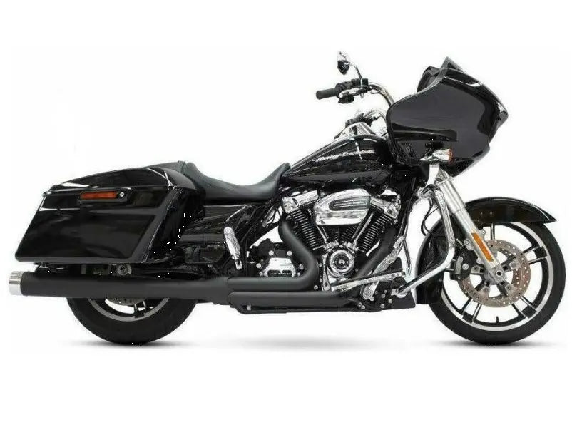 RINEHART RACING Avgasystem FLH 2-1 Black/Chrome bild 1 PMMEDIA:2562fb67d88bf180