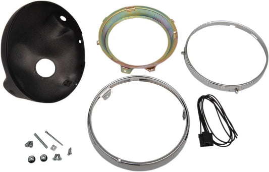 Emgo Side Mount Lightweight Headlamp Brackets Strålkastare bild 2 PMMEDIA:00ebf568b16ea149