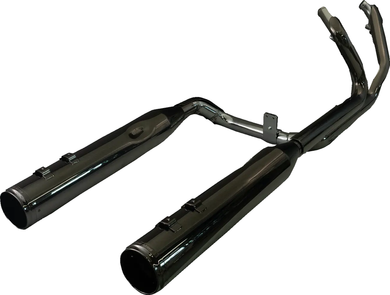 Khrome Werks 2-into-1-into-2 Dominator-SR Exhaust System Kompletta avgassystem Harley bild 7 PMMEDIA:6a437daee6650be5