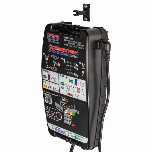 TECMATE OptiMate Pro-1 DUO Batteriladdare och Testare bild 3 PMMEDIA:f2adf51a1e042c6b