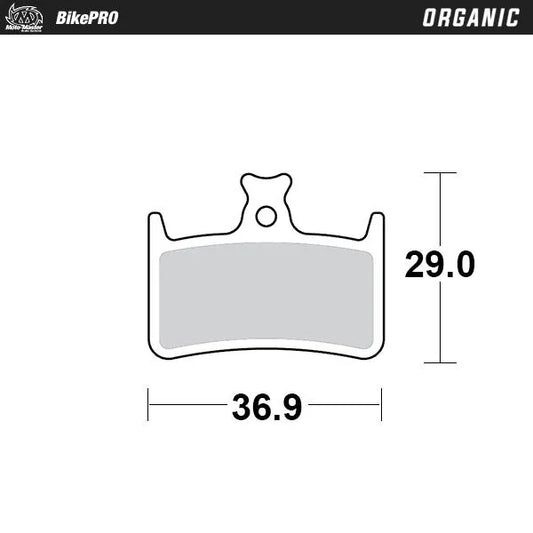 MOTO-MASTER Organiska Bromsklossar bild 1 PMMEDIA:dc27458b7ed215b7