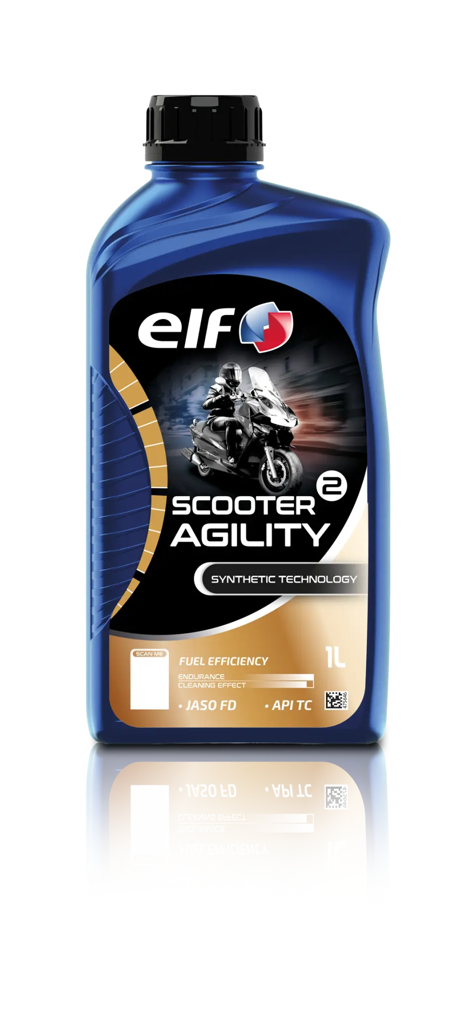 ELF Scooter 2 Agility SYN TECH Motorolja 1L bild 1 PMMEDIA:9680226509530219