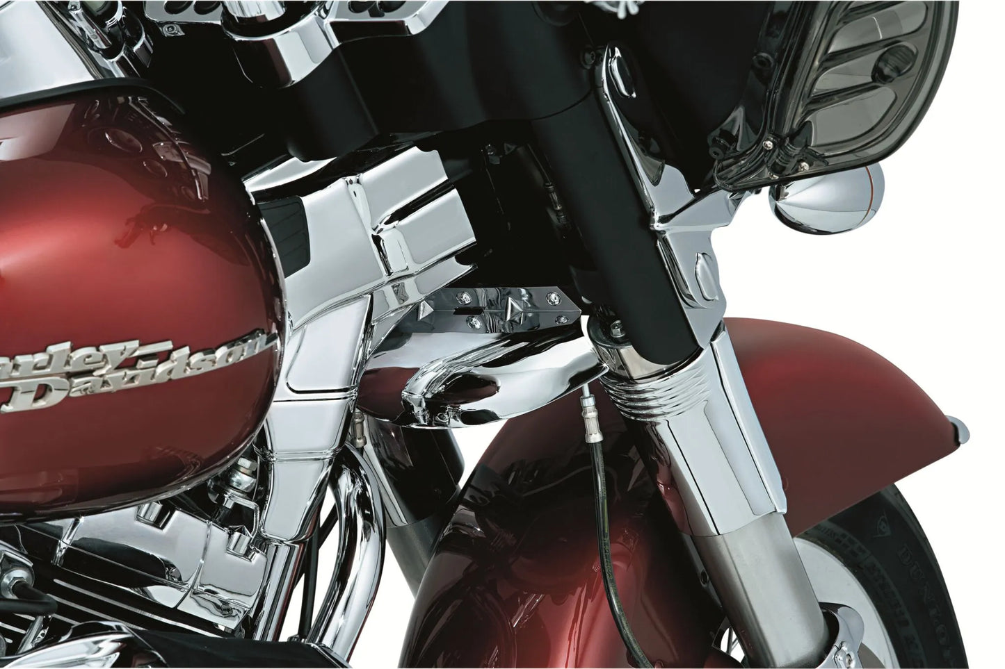 KURYAKYN Lower Triple Tree Vindavvisare Chrome bild 3 PMMEDIA:f1b21f4c0eb061f9