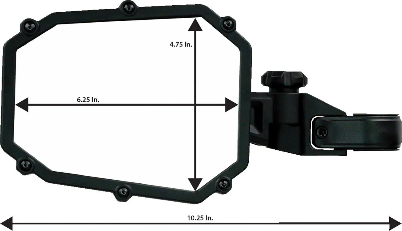 MOOSE OFFROAD FOUR WHEEL Sidobackspegel med Breakaway och CCS-fäste bild 3 PMMEDIA:6755b3b71c6b7180