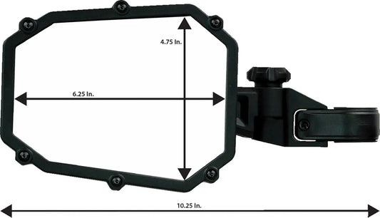 MOOSE OFFROAD FOUR WHEEL Sidobackspegel med Breakaway och CCS-fäste bild 3 PMMEDIA:6755b3b71c6b7180
