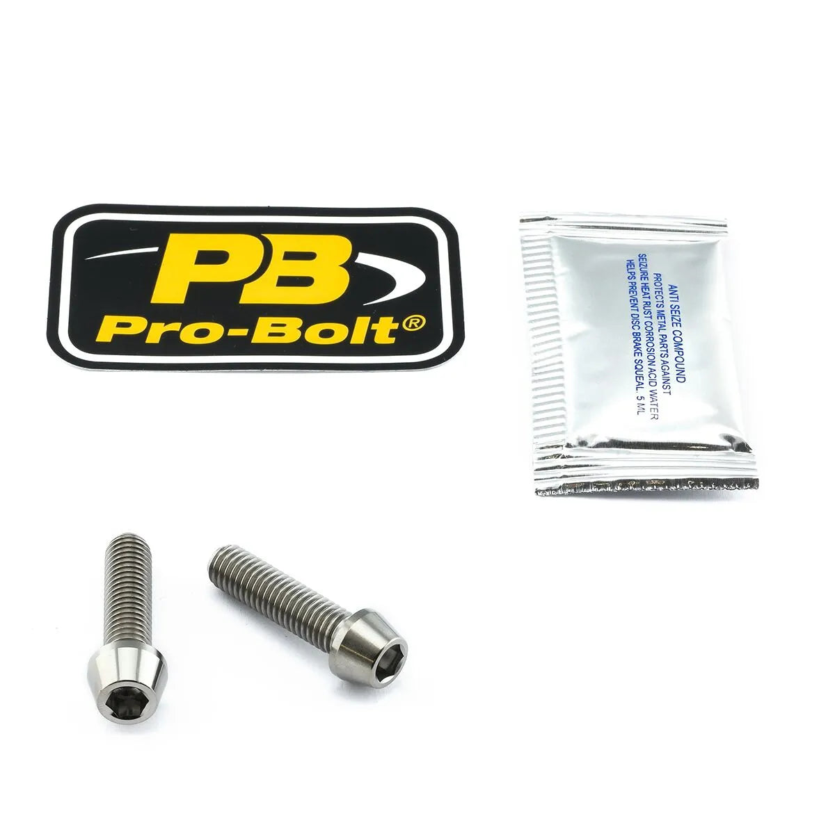 PRO BOLT Titanium Clip-On / Styre Monteringsbult Kit bild 1 PMMEDIA:ce6b48b267e5abdc
