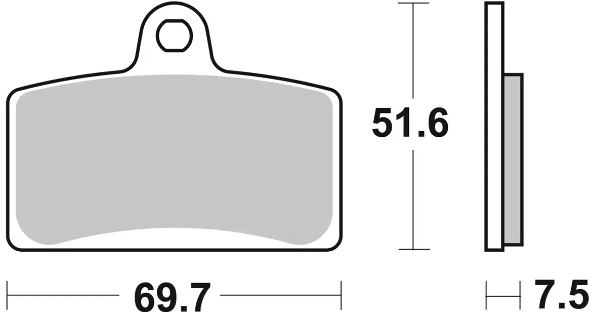 BREMBO Bromsbelägg SA Sinter Fram bild 2 PMMEDIA:9aff5adeda4bfb1e
