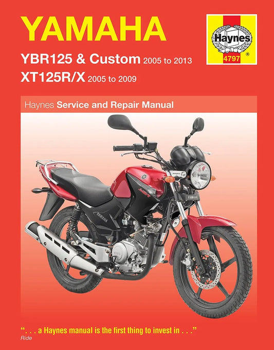 HAYNES Service Manual Yamaha YBR125 & XTI25R/X bild 1 PMMEDIA:9bc7f9f3e7459e9a