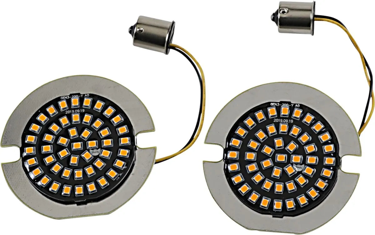 DRAG SPECIALTIES LED Blinkersinsatser 1156 Amber bild 1 PMMEDIA:d53cf315167775f4