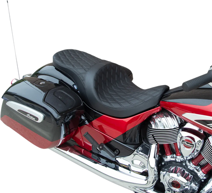 DRAG SPECIALTIES SEATS Low Profile Touring Sadel Framåtriktad bild 3 PMMEDIA:46c378f91270359d