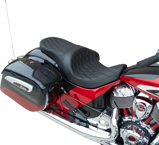 DRAG SPECIALTIES SEATS Low Profile Touring Sadel Framåtriktad bild 3 PMMEDIA:46c378f91270359d