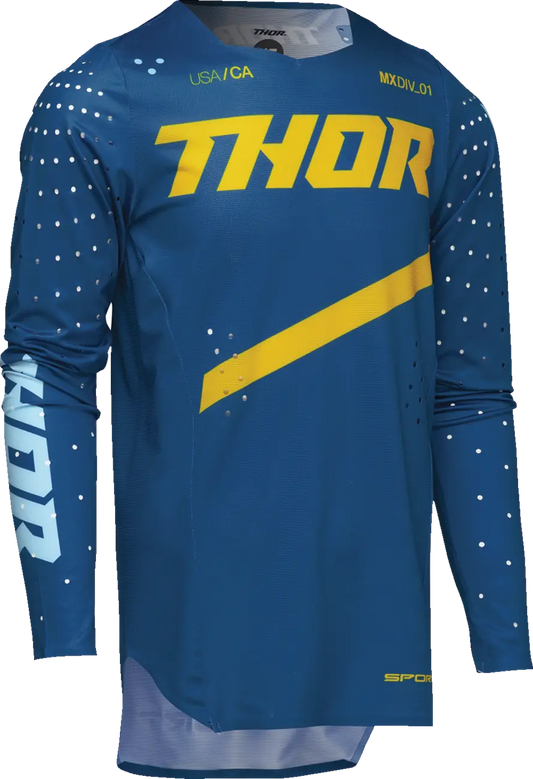 THOR Youth Sportmode Brave Jersey Blå Medium bild 2 PMMEDIA:379f5a04f920fcce