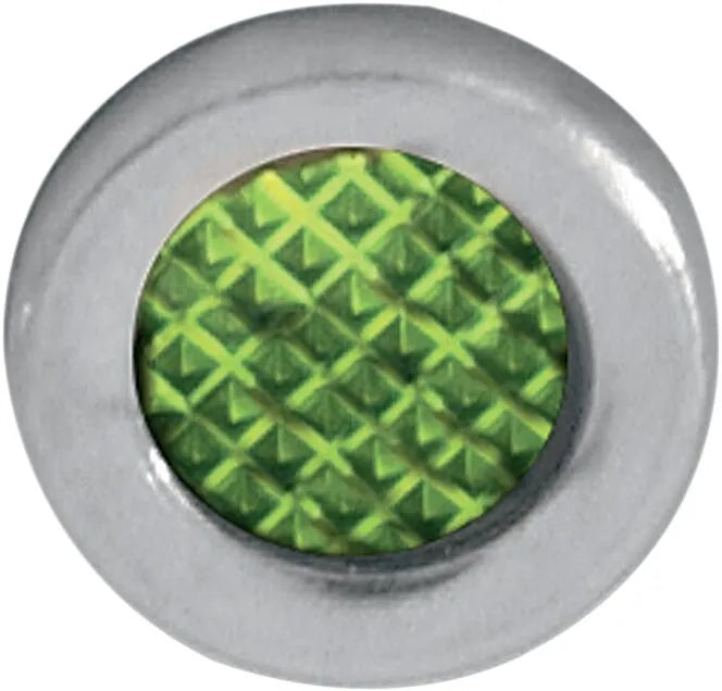 DRAG SPECIALTIES Snap-In Indicator Light Grön bild 1 PMMEDIA:6ba9d8c632ba8b14