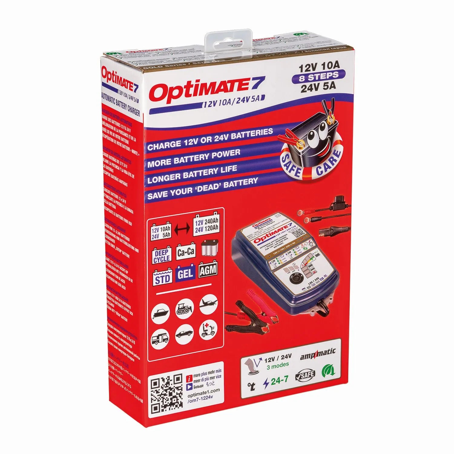 TECMATE OptiMate 7 12V/24V Batteriladdare bild 5 PMMEDIA:9150f85ca478aadc