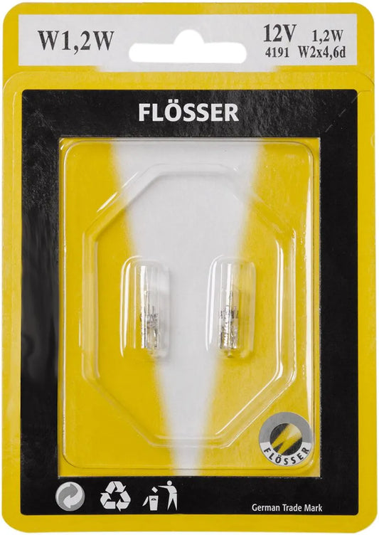 FLOSSER Glödlampor 12V 2,3W W2X4,6D 10-pack bild 2 PMMEDIA:f0fbd06f04b78bf2