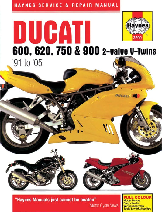 HAYNES Reparationsmanual för Ducati V-Twin bild 1 PMMEDIA:eb96ab004e887505