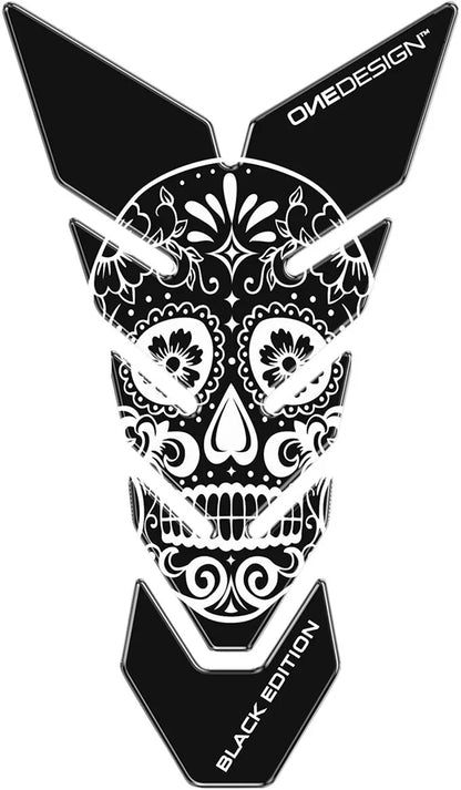 ONEDESIGN Tankpad Black Edition Skull4 bild 2 PMMEDIA:0b2e91a365cb1824