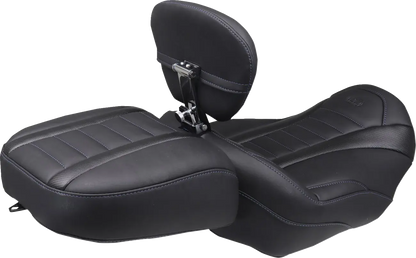 Mustang Deluxe Touring Solo Seat Sadlar Harley Touring bild 9 PMMEDIA:52f8eb1e871841af