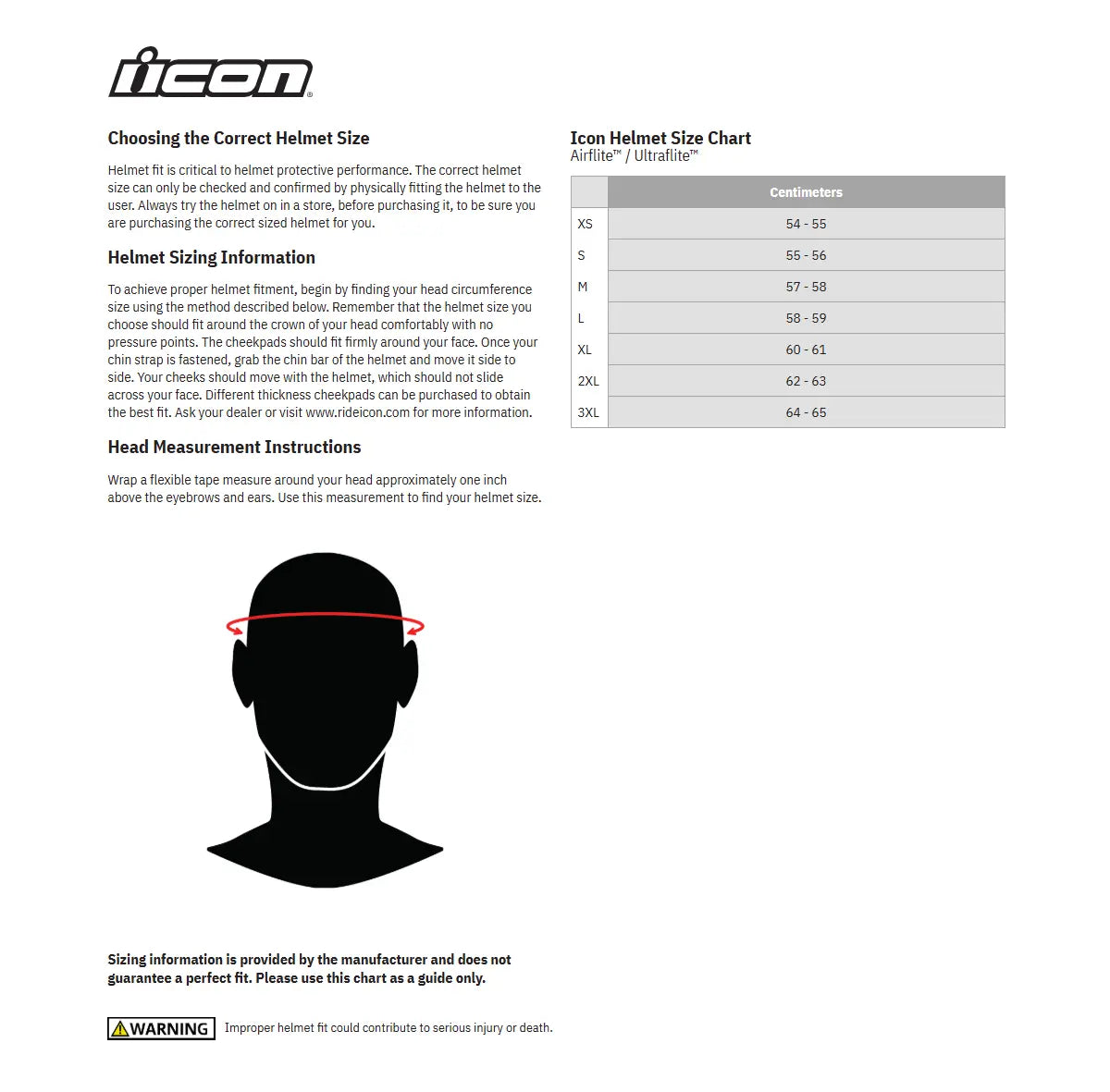 Icon Airflite™ Dark Integralhjälm vuxen bild 5 PMMEDIA:f8fe686edcfc0374
