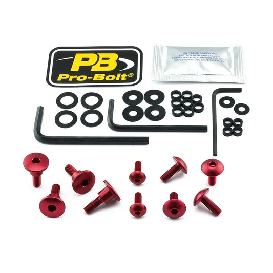 PRO BOLT Aluminium Fairing Bolt Kit för Kawasaki bild 1 PMMEDIA:65ae3d5e30a39668