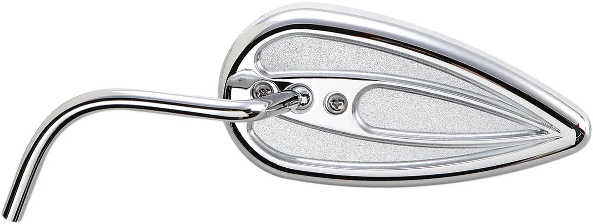 Arlen Ness Teardrop Mirror with Steel Stem Speglar bild 2 PMMEDIA:a620a05fe11491b7