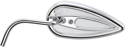 Arlen Ness Teardrop Mirror with Steel Stem Speglar bild 2 PMMEDIA:a620a05fe11491b7